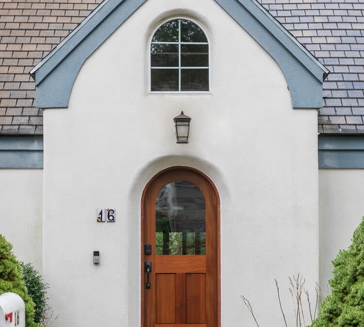 Custom Round Entry Door