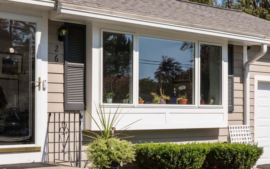 Old Bow Window Replaced with modern ‘Box Bay’ style