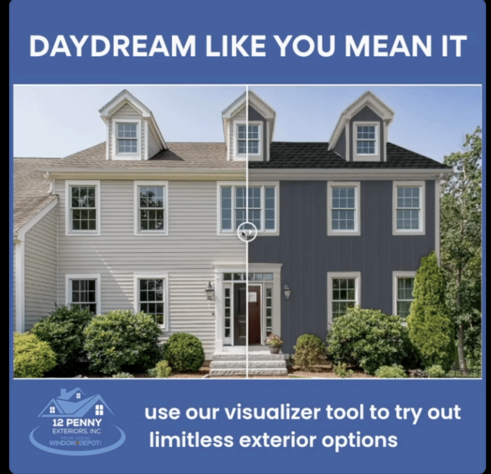 image of clipboard with 12 Penny's Window Replacement Project Checklist attached