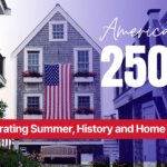 Massachusetts home with new replacement windows, siding, and entry door during summer home improvement season