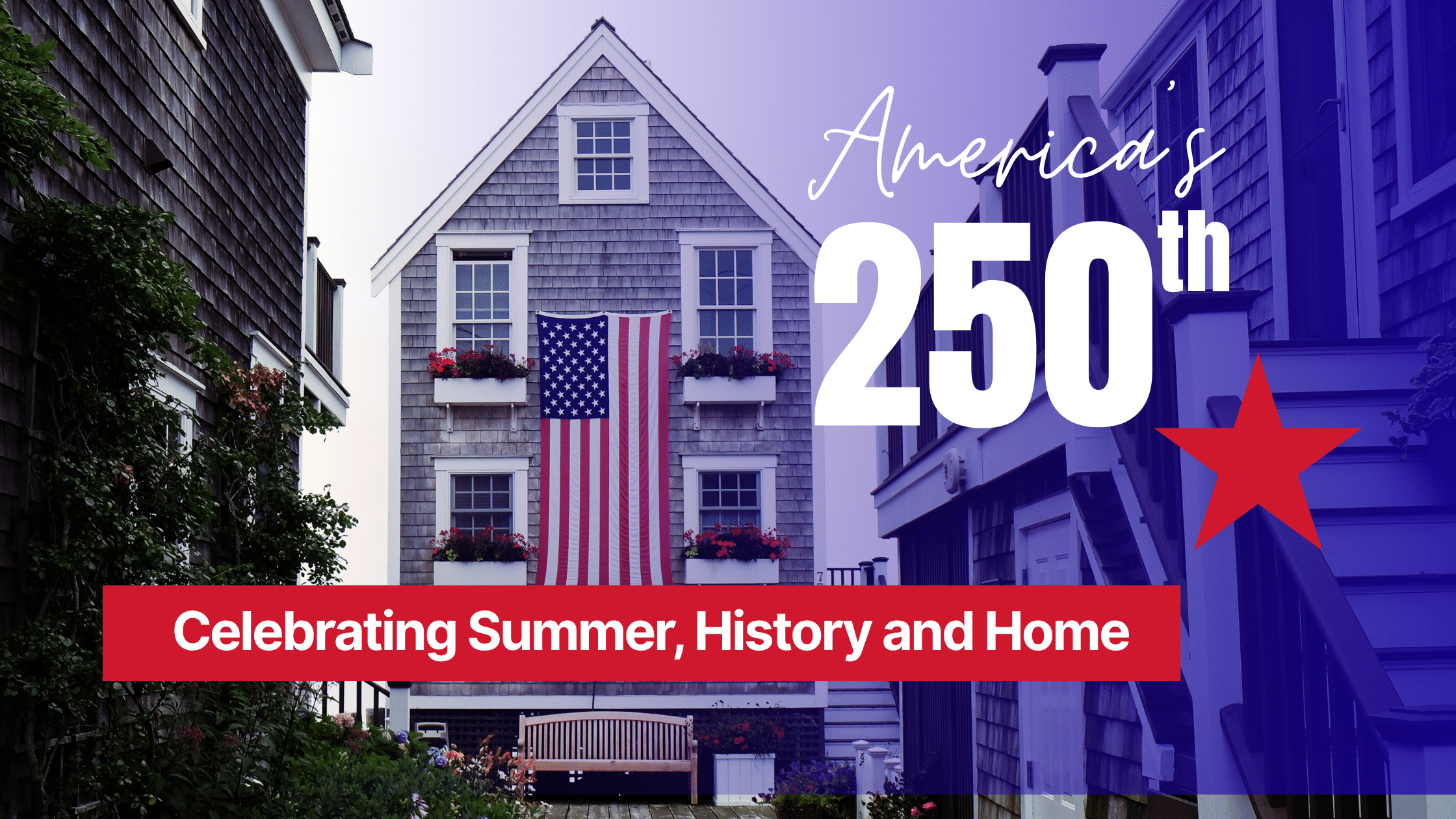 Massachusetts home with new replacement windows, siding, and entry door during summer home improvement season