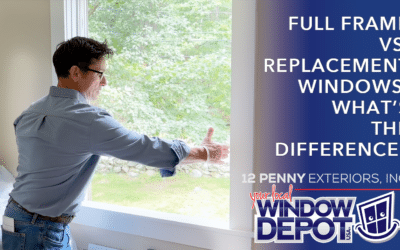 Full Frame vs. Replacement Windows: What’s the Difference?